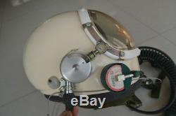 Original Air Force MiG Fighter Pilot Flight Helmet, High Altitude Anti G Suit