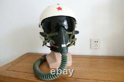 Original Air Force MiG Fighter Pilot Flight Helmet TK-2A + Oxygen Mask Ym-6502