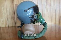 Original Air Force MiG Fighter Pilot Helmet, Oxygen Mask Ym-9915G