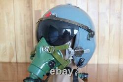 Original Air Force MiG Fighter Pilot Helmet, Oxygen Mask Ym-9915G