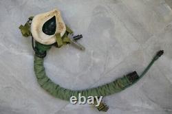 Original Air Force MiG Fighter Pilot Helmet, Oxygen Mask Ym-9915G