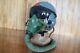 Original Air Force Mig Fighter Pilot Helmet, Oxygen Mask