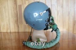 Original Air Force Mig Fighter Pilot Helmet, Oxygen Mask