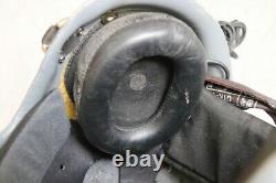 Original Air Force Mig Fighter Pilot Helmet, Oxygen Mask