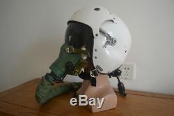 Original Air Force mig-29 Fighter Pilots Flight Helmet, Oxygen Mask(Ym-9915)