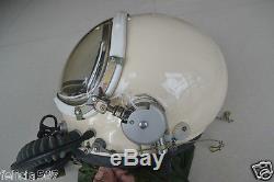 Original Aircraft Carrier Fighter Pilot Flight Helmet, Combined Rescue Suit