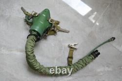 Original Chinese Air Force Fighter Pilot Helmet + Oxygen Mask Ym-9915G