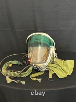 Original Chinese Air Force TK-1 Fighter Pilot Helmet w Case & Paperwork #s Match