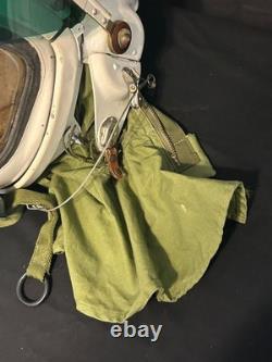 Original Chinese Air Force TK-1 Fighter Pilot Helmet w Case & Paperwork #s Match