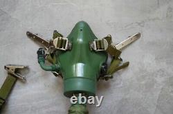 Original Chinese Fighter Pilot Flight Helmet Oxygen Mask Ym-9915G