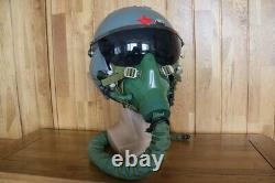 Original Chinese Fighter Pilot Helmet, Oxygen Mask YM-9915G