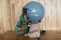 Original Chinese Fighter Pilot Helmet, Oxygen Mask YM-9915G