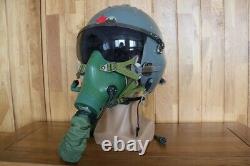 Original Chinese Fighter Pilot Helmet, Oxygen Mask YM-9915G