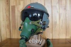 Original Chinese Fighter Pilot Helmet, Oxygen Mask YM-9915G