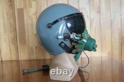Original Chinese PLAAF Fighter Pilot Helmet, Oxygen Mask YM-9915