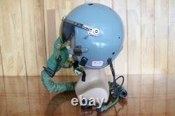 Original Chinese PLAAF Fighter Pilot Helmet, Oxygen Mask YM-9915G