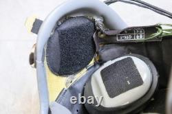 Original Chinese PLAAF Fighter Pilot Helmet, Oxygen Mask YM-9915G