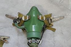 Original Chinese PLAAF Fighter Pilot Helmet, Oxygen Mask YM-9915G