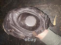 Original Dated 1940 WWII LUFTWAFFE GERMAN Pilot's Flight HELMET Siemens