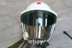 Original Early MiG-21 Fighter Pilot Flight Helmet