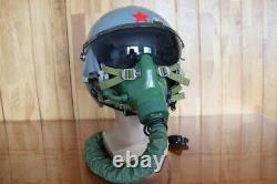 Original Fighter Pilot Flight Helmet, Face Mask YM-9915G