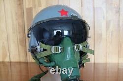 Original Fighter Pilot Flight Helmet, Face Mask YM-9915G