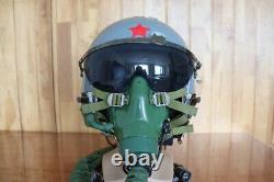 Original Fighter Pilot Flight Helmet, Face Mask YM-9915G