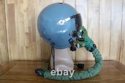 Original Fighter Pilot Flight Helmet, Oxygen Mask