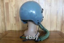 Original Fighter Pilot Flight Helmet, Oxygen Mask