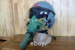 Original Fighter Pilot Flight Helmet, Oxygen Mask