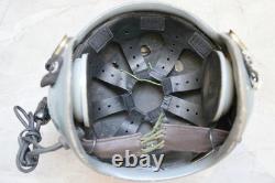 Original Fighter Pilot Flight Helmet, Oxygen Mask