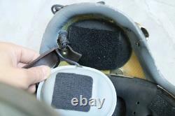 Original Fighter Pilot Flight Helmet, Oxygen Mask