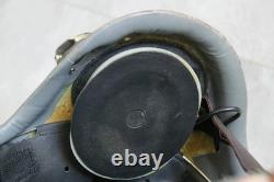 Original Fighter Pilot Flight Helmet, Oxygen Mask