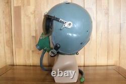 Original Fighter Pilot Flight Helmet, Oxygen Mask YM-5