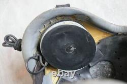 Original Fighter Pilot Flight Helmet, Oxygen Mask YM-5