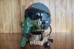 Original Fighter Pilot Flight Helmet + Oxygen Mask YM-9915G