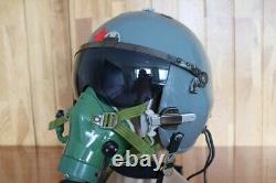 Original Fighter Pilot Flight Helmet + Oxygen Mask YM-9915G