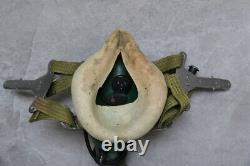 Original Fighter Pilot Flight Helmet + Oxygen Mask YM-9915G