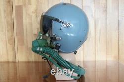 Original Fighter Pilot Flight Helmet, Oxygen Mask Ym-9915G