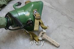 Original Fighter Pilot Flight Helmet, Oxygen Mask Ym-9915G