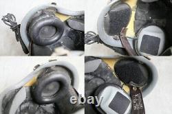 Original Fighter Pilot Flight Helmet, Oxygen Mask Ym-9915G