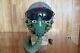 Original Fighter Pilot Flight Helmet, Oxygen Mask Ym-9915g