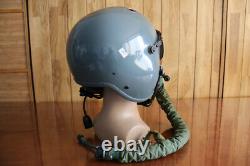 Original Fighter Pilot Flight Helmet Sunvisor, Oxygen Mask Ym-9915g