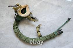 Original Fighter Pilot Flight Helmet Sunvisor, Oxygen Mask Ym-9915g