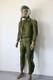 Original High Altitude Fighter Pilot Flight Helmet, Pull Down Sunvisor, fly suit