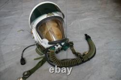 Original High Altitude Fighter Pilot Flight Helmet, Pull Down Sunvisor, fly suit
