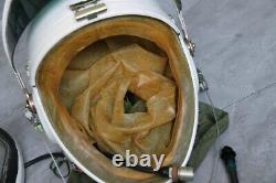 Original High Altitude Fighter Pilot Flight Helmet, Pull Down Sunvisor, fly suit