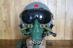 Original High Altitude Fighter Pilot Helmet(1#/Largest) Oxygen Mask Ym-9915G