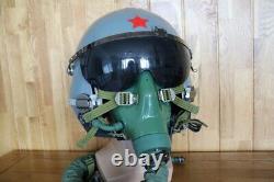 Original High Altitude Fighter Pilot Helmet(1#/Largest) Oxygen Mask Ym-9915G