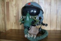 Original High Altitude Fighter Pilot Helmet(1#/Largest) Oxygen Mask Ym-9915G